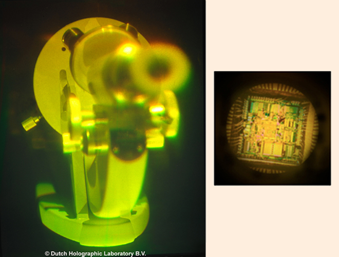 Microscope hologram